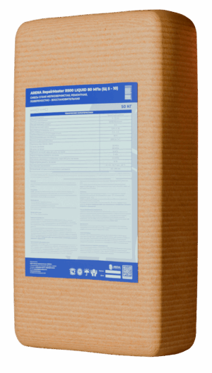 ARENA RepairMaster R500/ Liquid WINTER (65 МПа) до -10˚C тиксотропная, высокой марки толщина заливки до 100мм