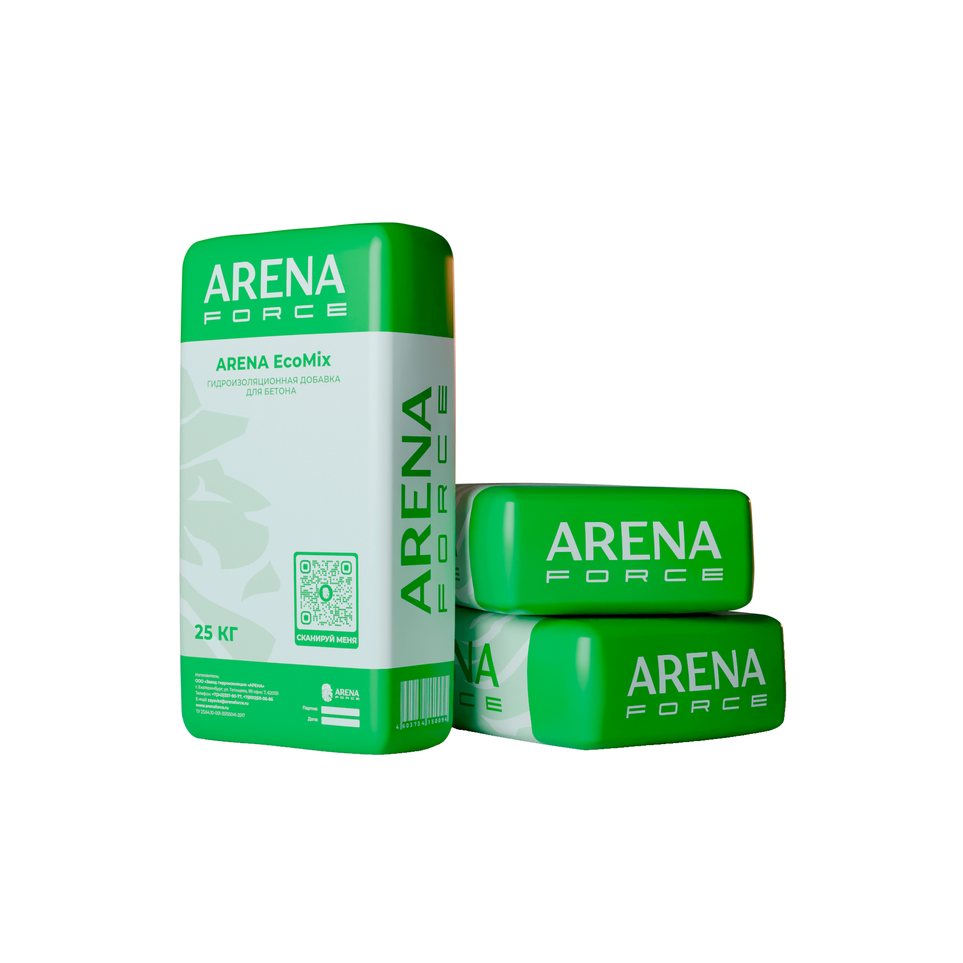 ARENA EcoMix гидроизоляционная добавка в бетон